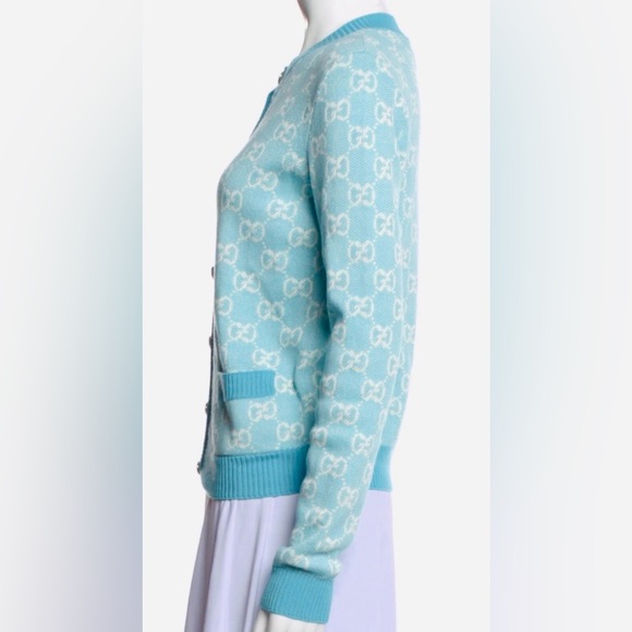 Gucci GG Logo Cardigan - Picture 2 of 3